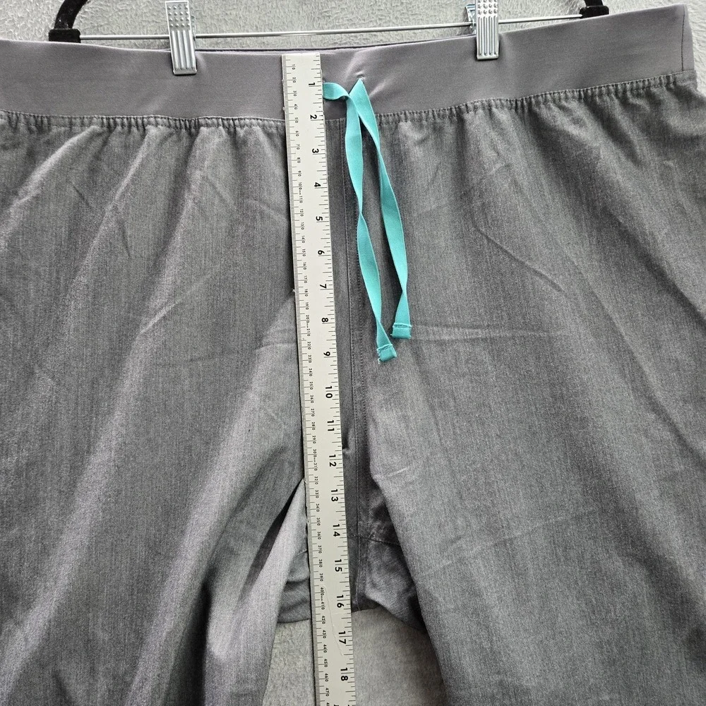 FIGS Women Scrub Pants XXL/T Gray Levingston Basic T21003T 32